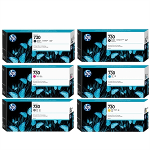 Full set of ink HP 730 касета с мастилоs for HP Designjet